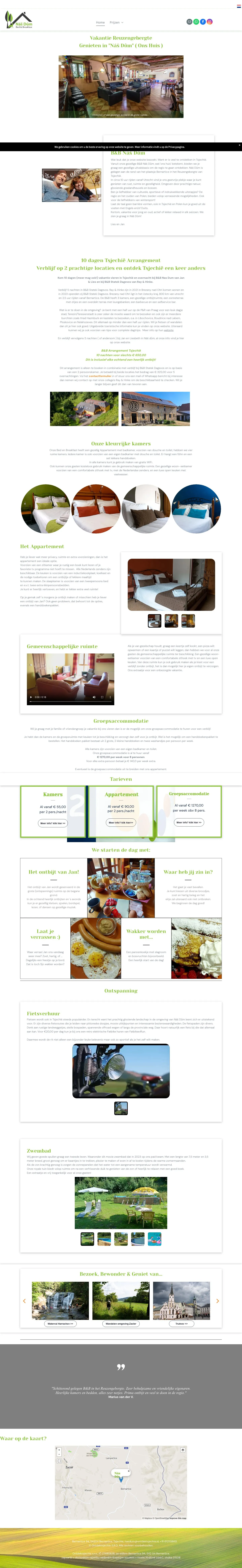 Website Náš Dům, oude site